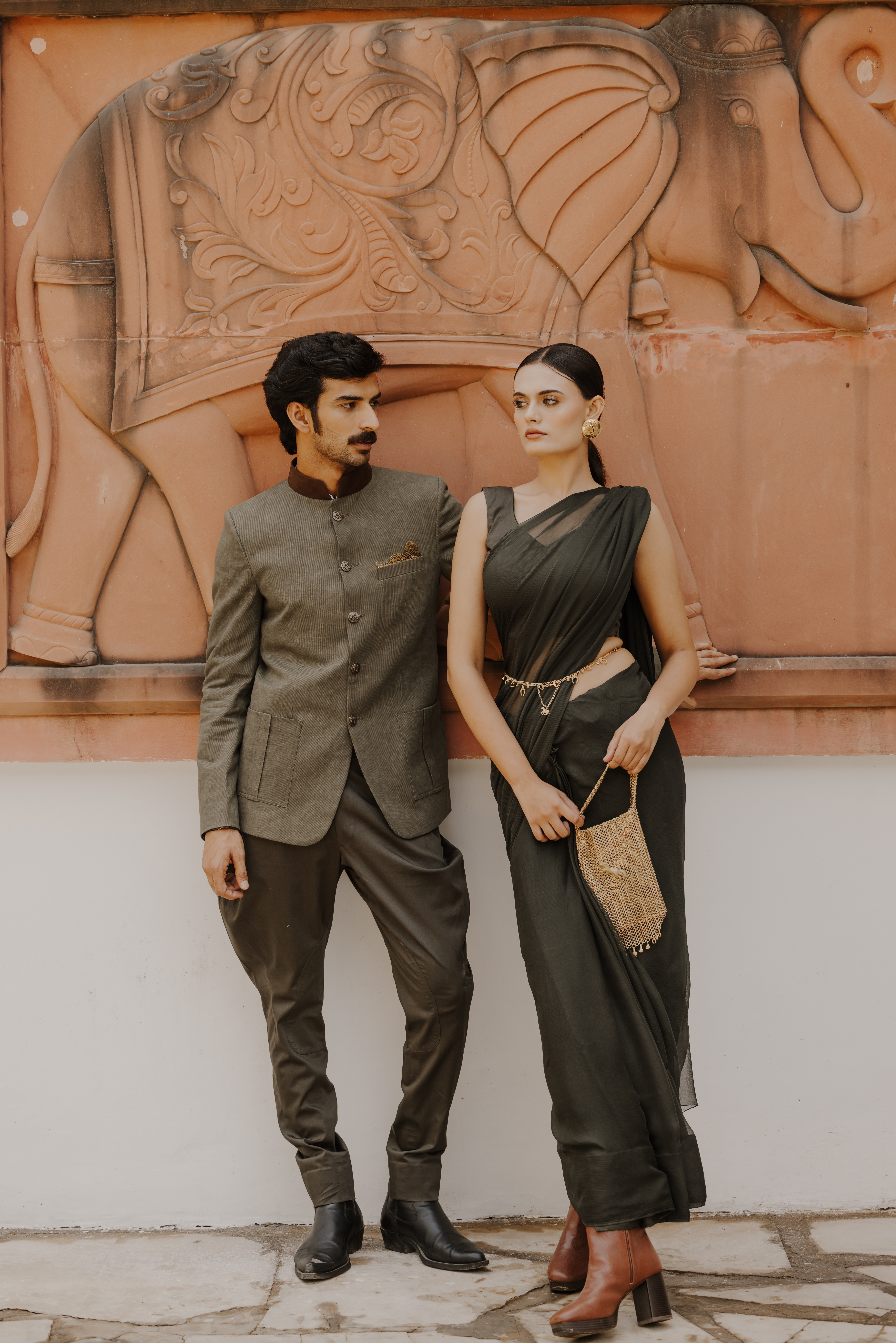 Pink Nehru Jacket